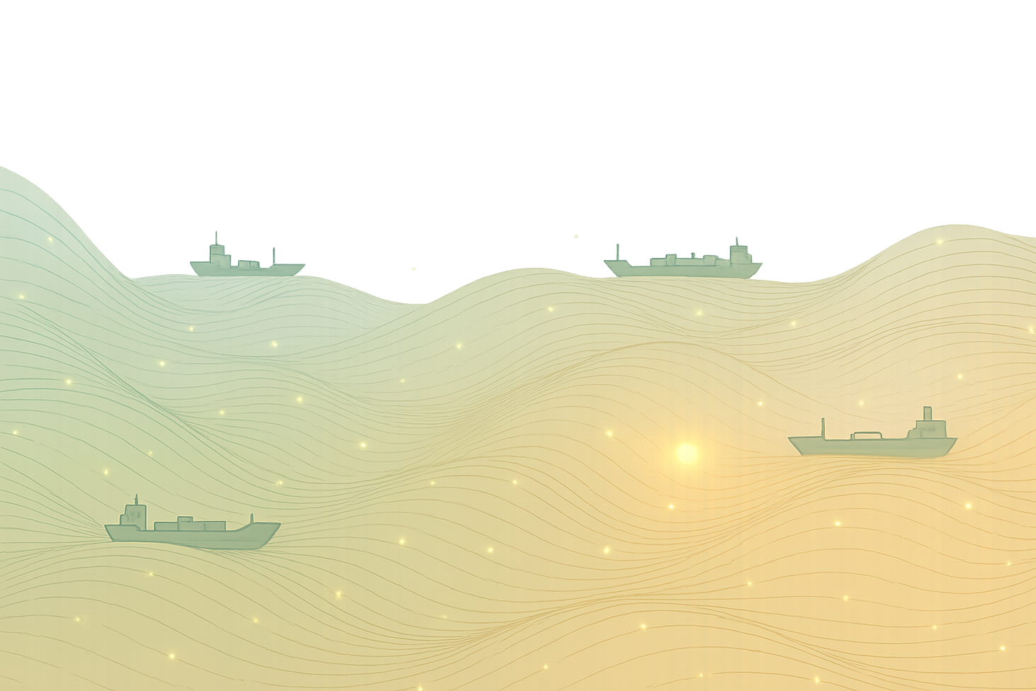Conceptual Shipping Routes Visualization
